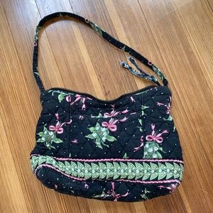 Black quilted Vera Bradley purse